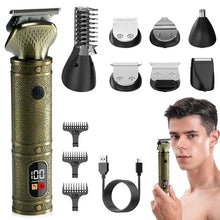 Load image into Gallery viewer, Hair Cutting Machine Multifunctional Hair Clipper Men's Home Nose Hair Set
