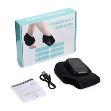Load image into Gallery viewer, Foot Heat Massager Hot Compresses Vibration Massager Ankle Protection Strap USB Foot and Ankle Joint Hot Compress Protection
