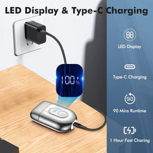 Load image into Gallery viewer, Electric Razor for Men Mini Electric Foil Shavers Big LED with 3 Floating Blades IPX7 Waterproof Wet Dry Face Razor

