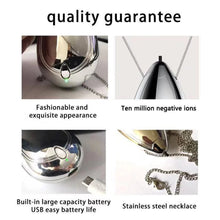 Load image into Gallery viewer, Air Freshener Neck Hanging Wearable Freshener Portable Negative Ion Air Freshening Necklace  White
