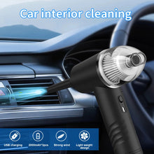 Load image into Gallery viewer, 3-IN-1 50000RPM Air Duster Inflator Vacuum Pump 3 Gear Adjustable Rechargeable Cordless Air Blower with 7 Nozzles for Keyboard
