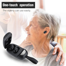 Load image into Gallery viewer, Rechargeable Hearing Aids Intelligent New Style Hearing Aid Low Noise Deaf Ear Amplifier OneClick Adjustable Tone Hearing Device
