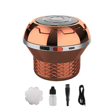Load image into Gallery viewer, Men Electric Shaver Portable Beard Trimmer Waterproof Razor USB Rechargeable Shaver Face Beard Razor Beard Hair Cutting Machine
