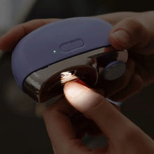 Load image into Gallery viewer, Electric Nail Clipper Grinding and Polishing 2 in 1 Multifunctional Portable Automatic Nail Cutter Electric Manicure Tool
