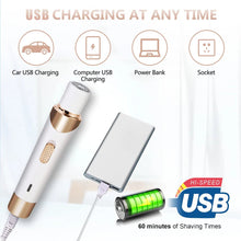Load image into Gallery viewer, Body Epilator For Women Hair Remover Bikini Trimmer Face Hair Removal Painless Depilator Electric Shaver Eyebrow Hair Trimmer
