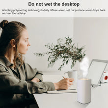 Load image into Gallery viewer, Portable Mini Humidifier Small Sprayer Desktop Mute Aroma Essential Atmosphere Night Light for Kids Bedroom Office

