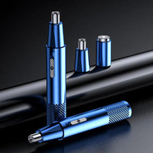Load image into Gallery viewer, Electric Nose Hair Trimmer Beard Clipper Rechargeable Multi-kinetic Washable Shaving 2in1 Nose Ear Hair Trimmer Electric Razor
