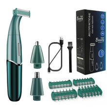 Load image into Gallery viewer, 3 in 1 Electric Hair Shaver Nose Hair Trimmer Eyebrow Trimmer With LED Display Lady Shaver Bikini Line Zone Pubic Hair Removal
