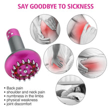 Load image into Gallery viewer, Electronic Meridian Brush Electric Scrapping Massager Tool Anti Cellulite Magnet Guasha Scraping Fat Burner Slimming
