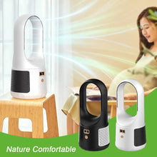 Load image into Gallery viewer, Portable Fan Household Bladeless Electric Fan Rechargeable Standing Fan Cooling Office Camping Mini Silent Circulation Fan
