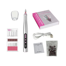 Load image into Gallery viewer, Electric Nail Sander Drill Manicure Machine Supplies for Professional Polisher Stylist Set Rechargable Wireless Portable Cordles
