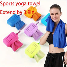 Load image into Gallery viewer, Small Silicond Ice Towel Cold Sports Cooling Ice Cold Towel Cycling Equipment Travel Yoga Bicycle Accessories Cycling Equipment
