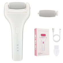 Load image into Gallery viewer, ABS Rechargeable Sharpener Pedicure Tool 2 Speeds Electronic Callus Removers
