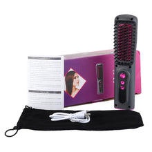 Load image into Gallery viewer, Heating Straightening Comb Hair Straightener Brush Men Quick Beard Straightener Brush Beard Comb Styling Iron Smoothing Comb
