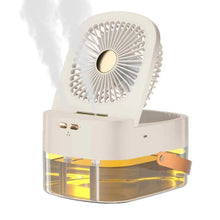 Load image into Gallery viewer, 2.5L Large-capacity Desktop Humidification Spray Fan Portable USB Household Large Wind Silent Humidifier
