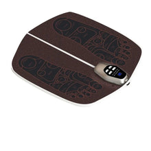 Load image into Gallery viewer, Electric EMS Foot Massager Pad with Remote Control Foldable Foot Circulation Massager 8-Mode Relaxation Tool
