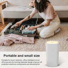 Load image into Gallery viewer, Portable Mini Humidifier Small Sprayer Desktop Mute Aroma Essential Atmosphere Night Light for Kids Bedroom Office
