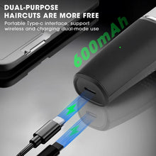 Load image into Gallery viewer, Professional Men's Hair Clipper Retro Oil Head Hair Cutting Gallery Carving Pusher USB Hairdresser for Men Barber

