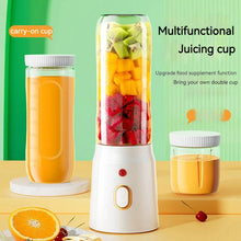 Load image into Gallery viewer, Mini Portable Blender Electric Fruit Juicer Machine for Orange Food Kitchen Small Auxiliary Ice Crushing Household
