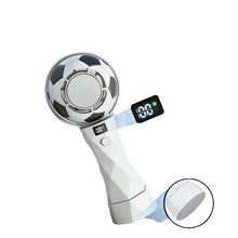 Load image into Gallery viewer, Portable Football Design Fan USB Powered Mini Cooling Fan Summer Handheld Fan for Outdoor Camping Sport and Football Cup Matches
