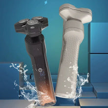 Load image into Gallery viewer, Men's Electric Shaver Magnetic Suction Blade Multifunctional Rechargeable Portable Water Washing Beard Knife
