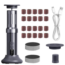 Load image into Gallery viewer, Electric Foot Callus Remover Foot Care File Heels Dead Skin Pedicure Tool Electronic Foot Grinder and Replacement Sandpaper
