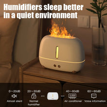 Load image into Gallery viewer, Stylish and Compact USB Flame Aromatherapy Machine with Visible Water Level Efficient 250ml Capacity Portable Desktop Freshen

