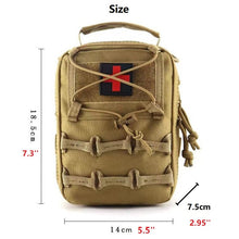 Load image into Gallery viewer, Little Bags Waterproof Outdoor Molle Waist Bag Hiking Travelling Sling Waist Packs Shoulder Bag
