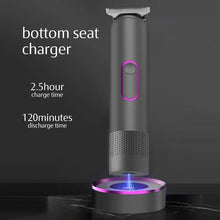 Load image into Gallery viewer, Electric Hair Clipper Base Rechargeable Electric Clipper Level 6 Waterproof Hair Clipper Hair Salon Clipper
