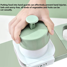 Load image into Gallery viewer, 6 in 1 Stainless Steel Multifunctional Safe Fruit Vegetable Slicer Cutter Shredders Carrot Grater Potato Peeler Chopper Kitchen
