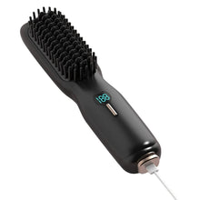 Load image into Gallery viewer, Cordless Hair Straightener Brush Hair Straightener Comb Mini Portable Straightening Comb for Travel/Home/Outdoor
