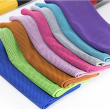 Load image into Gallery viewer, Small Silicond Ice Towel Cold Sports Cooling Ice Cold Towel Cycling Equipment Travel Yoga Bicycle Accessories Cycling Equipment
