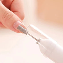 Load image into Gallery viewer, Drill Bits Electric Nail Polisher Apparatus Nail Dryer Lamp Dead Skin Removal Nail Sanding File Set with 6pcs Drill Bits
