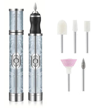 Load image into Gallery viewer, 20000RPM Electric Nail Polisher Rechargeable Nail Polisher Nails Portable Nail Drill Machine Kit Manicure Drill Salon Tool
