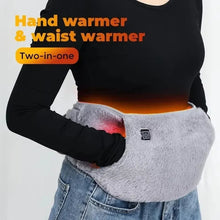 Load image into Gallery viewer, Electric Heating Belt Winter Heater Warmer Cold Protection Uterus Warming Belt Warmers Hot Compress Abdominal Warm Pad

