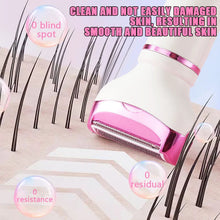 Load image into Gallery viewer, 4 in1 Electric Lady Shaver Razors for Shaving Set Painless Hair Face Eyebrow Legs Underarm Portable Bikini Trimmer Wet Dry Women
