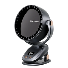 Load image into Gallery viewer, Wireless Air Conditioner Fan 3600mAh Camping Desktop Fan 6 Modes Shaking Ventilator Wall Ceiling Fan Portable Quiet Air Cooling
