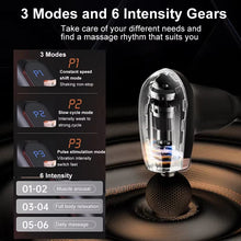 Load image into Gallery viewer, Portable Deep Tissue Massage Gun with U-Shaped Handle for Neck Back Shoulder Leg Pain Relief Home Gym Travel Use

