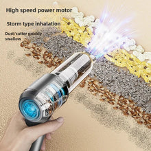 Load image into Gallery viewer, Brushles Vacuum Cleaner Wireless Air Dust Blower Gun for Car Powerful Portable Car Cleaning Appliance Cordless Vehicle Cleaner
