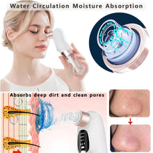 Load image into Gallery viewer, Blackhead Remover Pore Vacuum Face Nose Deep Cleaning Electric Pimple Black Head Removal Rechargeable Facial Pore Cleaner
