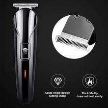 Load image into Gallery viewer, 1 Set Hair Trimmer Razor Set 8 in 1 Waterproof Beard Trimmer Men Cordless Electric Razor Nose Body Hair Clipper Grooming Set
