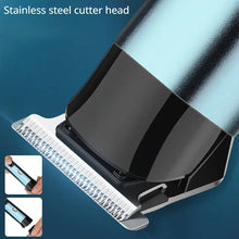 Load image into Gallery viewer, Men's Electric Hair Clipper LCD Digital Display Salon Engraved Home Electric Clipper
