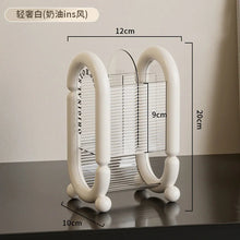 Load image into Gallery viewer, Light Luxury Minimalist Makeup Brush Storage Cylinder Dresser Desktop Eyebrow Pencil Brush Storage Rack
