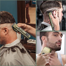 Load image into Gallery viewer, 8500 RPM Professional Hair Clipper Electric Shaver Hair Trimmer Kit for Men Rechargeable Cordless Haircut Machine
