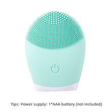 Load image into Gallery viewer, Electric cleanser Facial Cleansing Brush Face Skin Care Tools Waterproof Electric Sonic Cleanser Facial Beauty Massager
