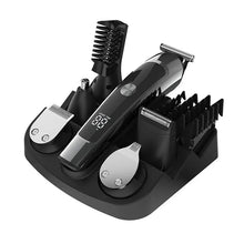 Load image into Gallery viewer, 6 IN 1 Rechargeable Electric Nose Hair Clipper Multifunctional Men Hair Trimmer Professional Electric Shaver Beard Razor
