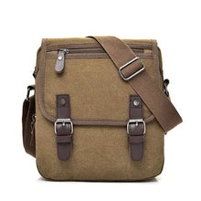 Load image into Gallery viewer, Casual Fashion Canvas Men's Bag Vintage Men's Canvas Shoulder Bag Fashion Men's Business Messenger Bag
