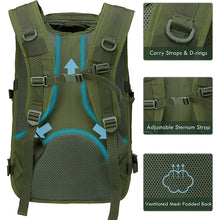 Load image into Gallery viewer, 40L Military Tactical Backpack Army Assault Bag System Bags Backpacks Outdoor Sports Backpack Camping Hiking Backpacks
