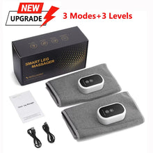 Load image into Gallery viewer, Eletric Air Pressure Calf Massager 3 Level Airbag Compression Wireless Massage Foot Leg Muscle Relieve Fatigue
