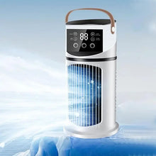 Load image into Gallery viewer, Portable Air Conditioners Personal Air Cooler Fan Evaporative Cooling Personal Cooler For Desktop Room Car Bedroom
